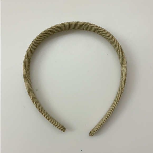 Cream/Tan Woven Headband - Picture 3 of 4